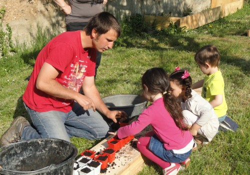 Un potager solidaire et joyeux !